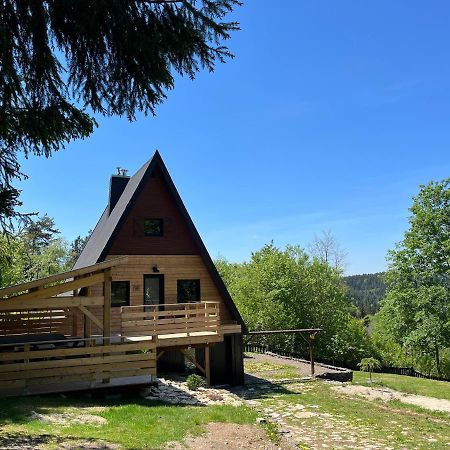 Chalet Du Fayard - Jacuzzi Avec Vue Et Detente En Pleine Nature Belfahy Eksteriør billede